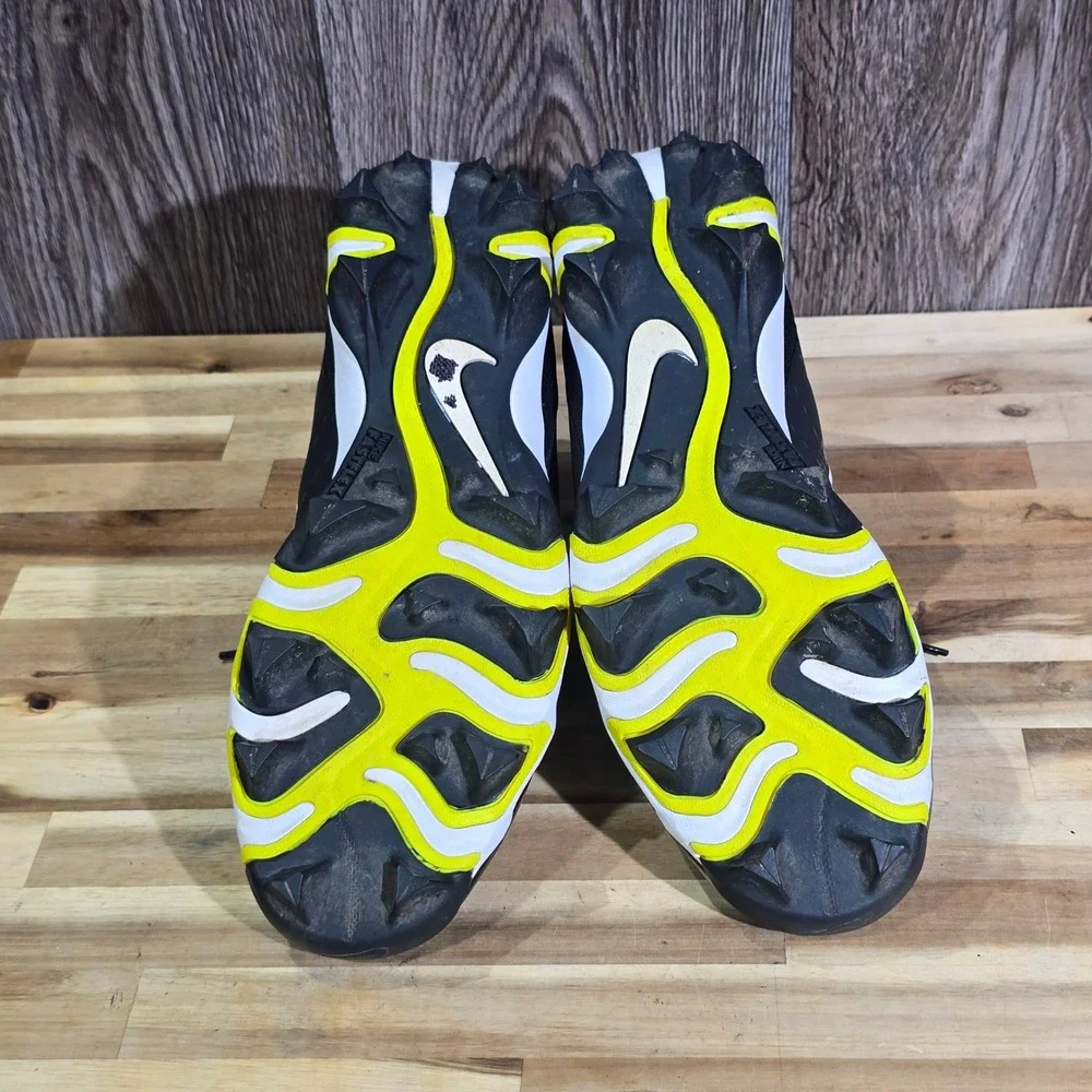 Nike Vapor Fastflex‎ Football Cleats Mens 11 Black White Yellow 917168-010